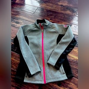 Girls Spyder Bandita full zip jacket.
